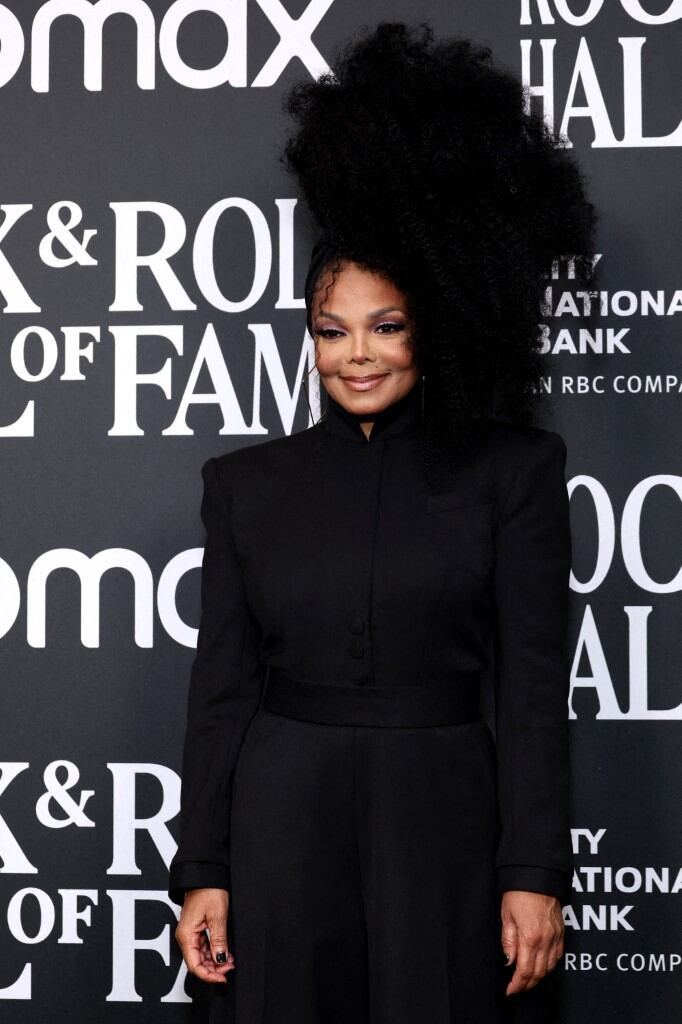 Janet Jackson, cantante.