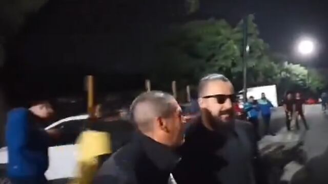 Álvaro Morales en el Estadio Azteca (captura de video)