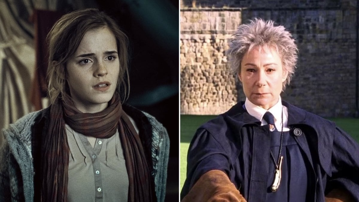 Emma Watson y Zoe Wanamaker