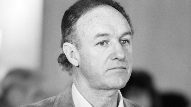 Gene Hackman, actor.