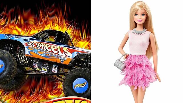 Las marcas Barbie y Hot Wheels podrían fusionarse.