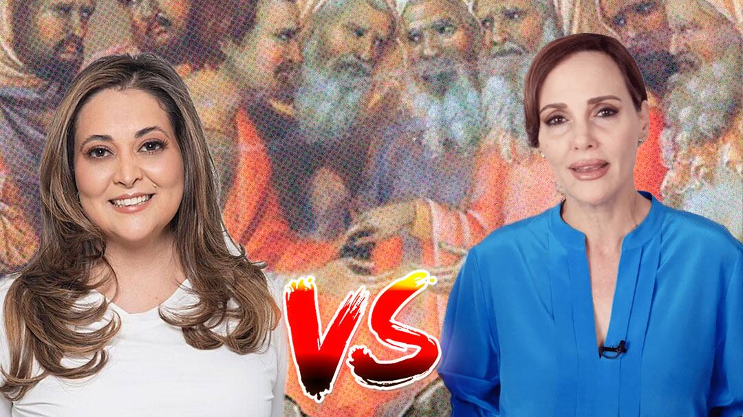Lilly Téllez lo hizo de nuevo; lanzó monedas a Cynthia López Castro