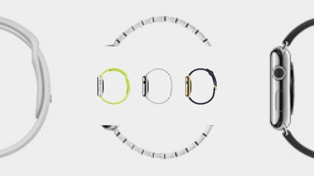 Apple Watch, a la venta el próximo 24 de abril.