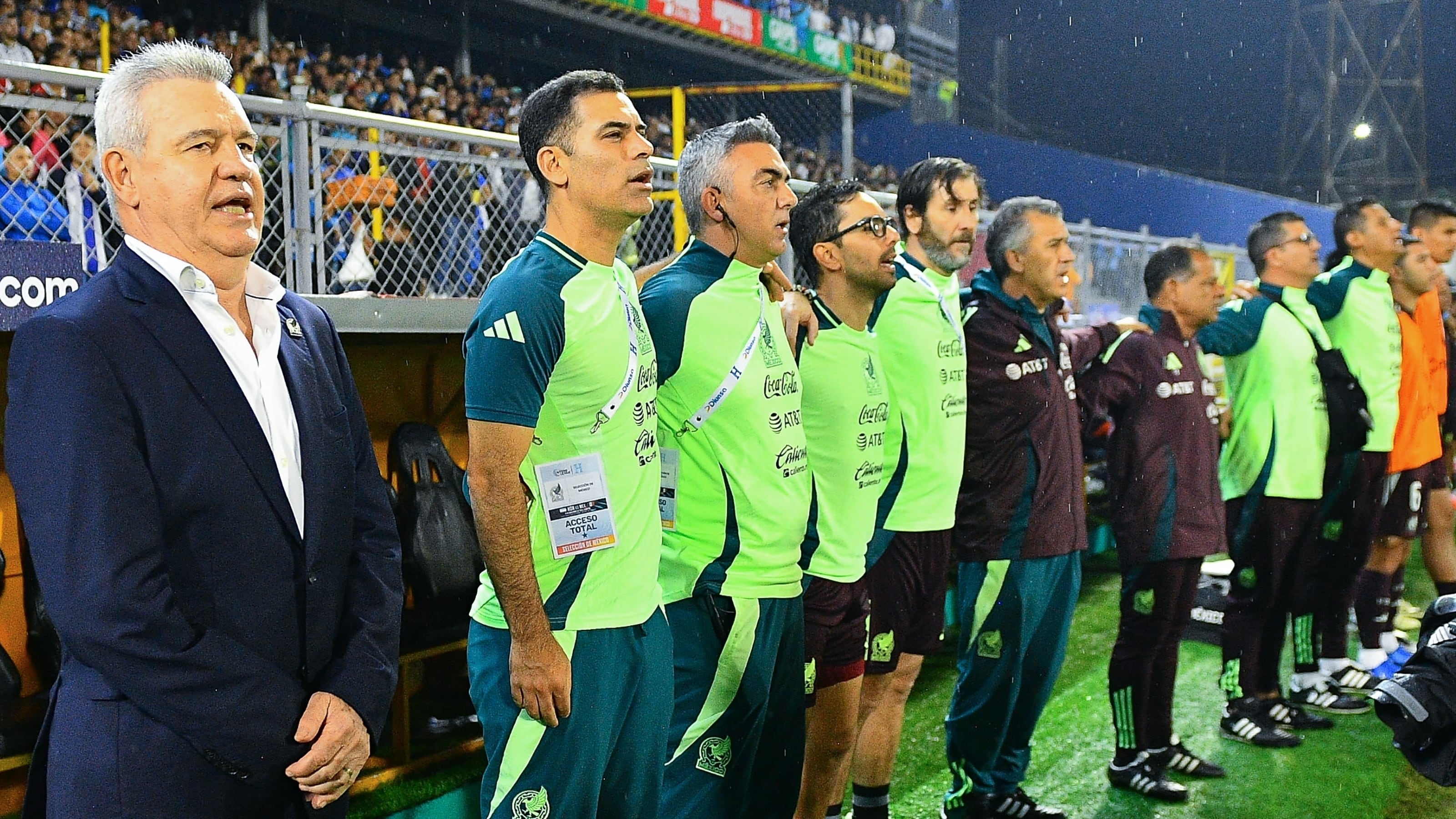 Javier Aguirre head coach of Mexico during the Quarterfinals first leg match between Honduras and Mexican National Team (Mexico) as part of the Concacaf Nations League 2024-2025 at Francisco Morazan Stadium on November 15, 2024 in San Pedro Sula, Honduras.
