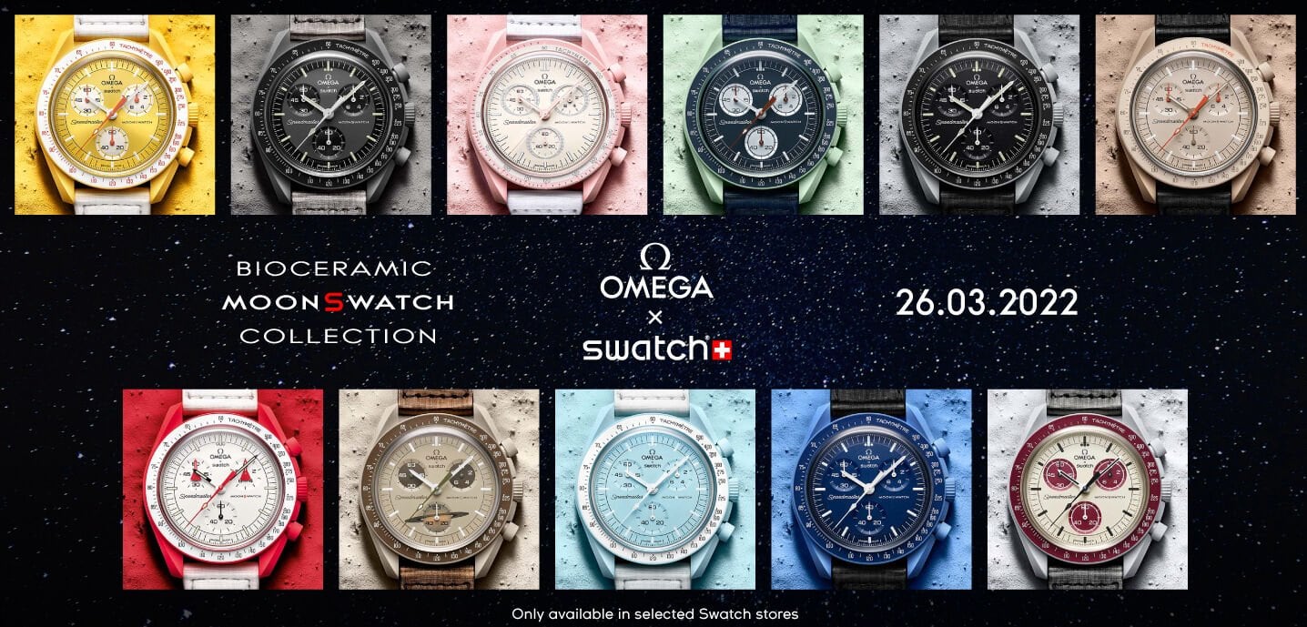 Línea Speedmaster MoonSwatch