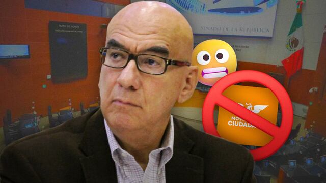 Dante Delgado podría quedarse sin senaduría en MC