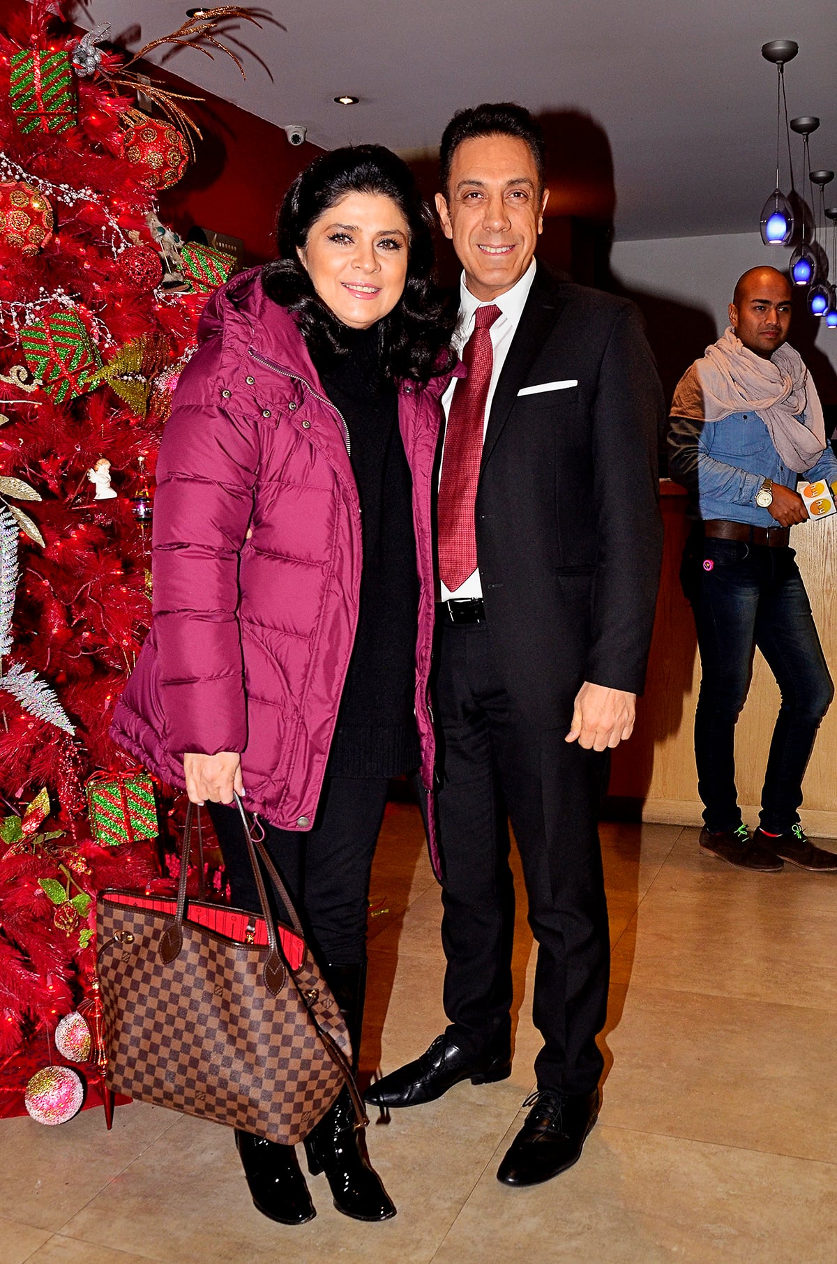 Victoria Ruffo y Omar Fayad