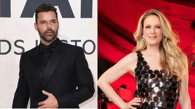 Rebecca de Alba y Ricky Martin