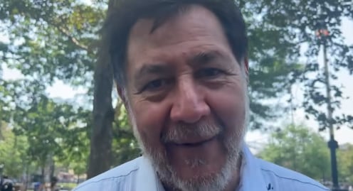 Gerardo Fernández Noroña reta a debate a Claudio X. González