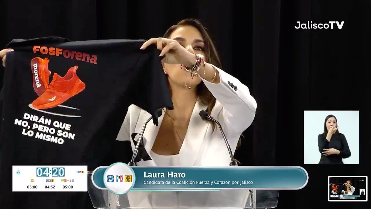 Primer debate por la gubernatura de Jalisco