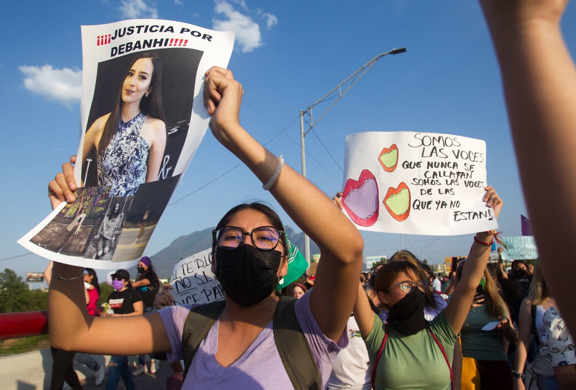 Colectivos convocaron a una marcha hoy en la CDMX por Debanhi Escobar.