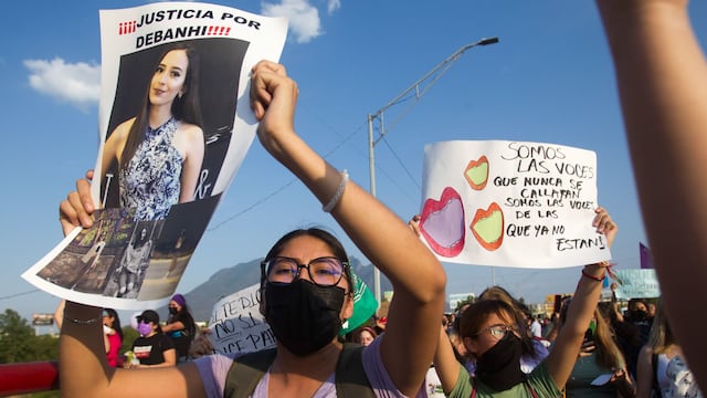 Colectivos convocaron a una marcha hoy en la CDMX por Debanhi Escobar.