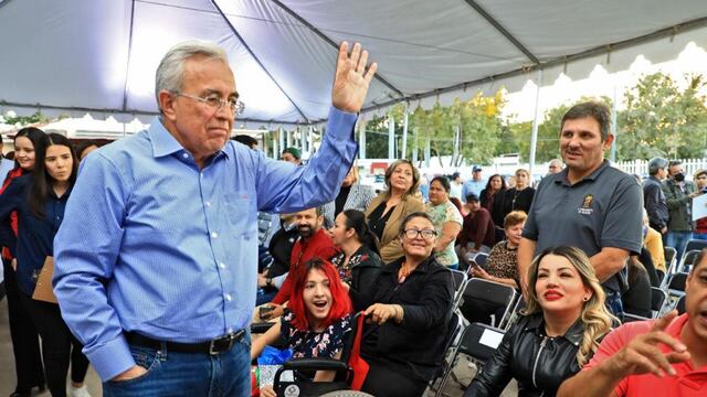 Rubén Rocha, gobernador de Sinaloa, reabrió la avenida Álvaro Obregón luego de su modernización.
