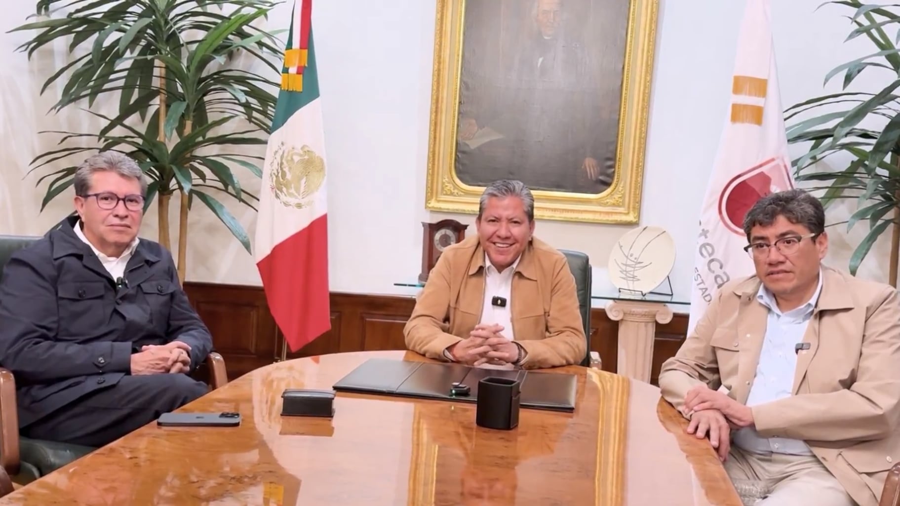 Los hermanos Monreal exhiben reconciliación y unidad tras polémicas recientes