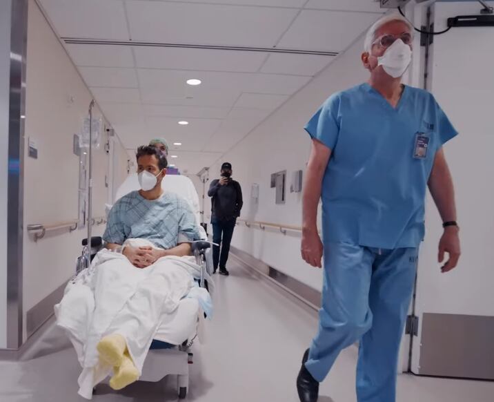 Ryan Reynolds en su colonoscopia que grabó