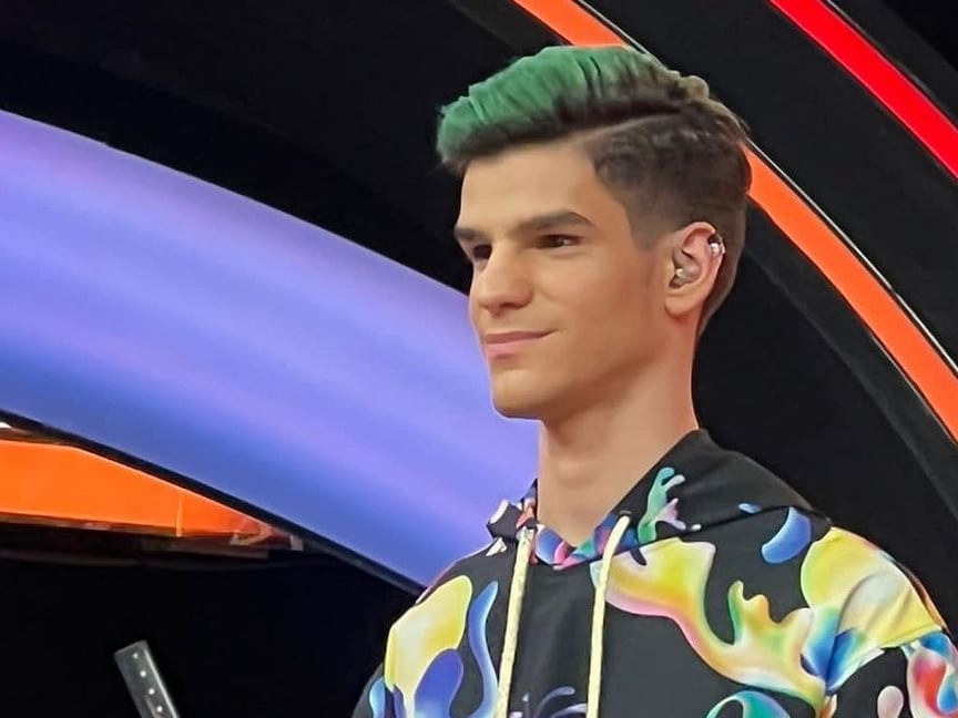Nelson, alumno de La Academia.
