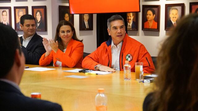 Alejandro Moreno, del PRI, integrante de la oposición al gobierno de AMLO