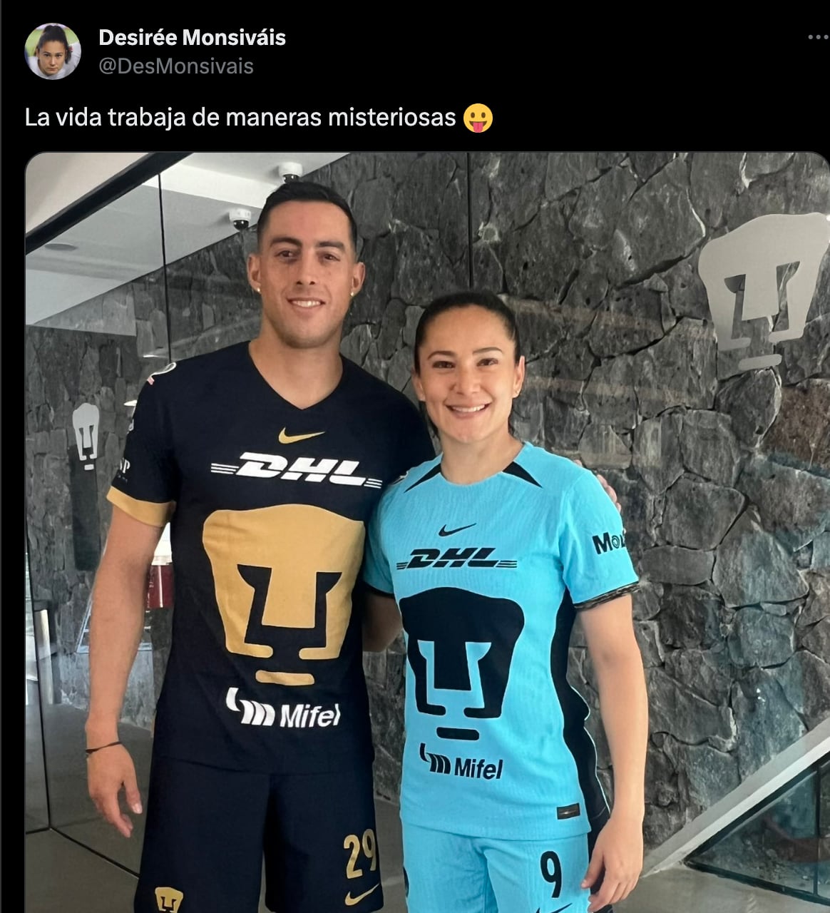 Desirée Monsiváis y Rogelio Funes Mori