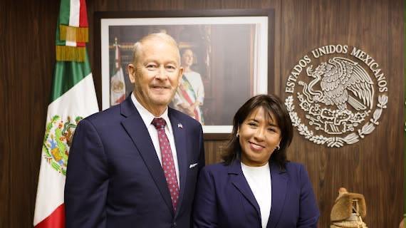 Ronald Johnson destaca reunión clave con Columba López por el combate al gusano barrenador