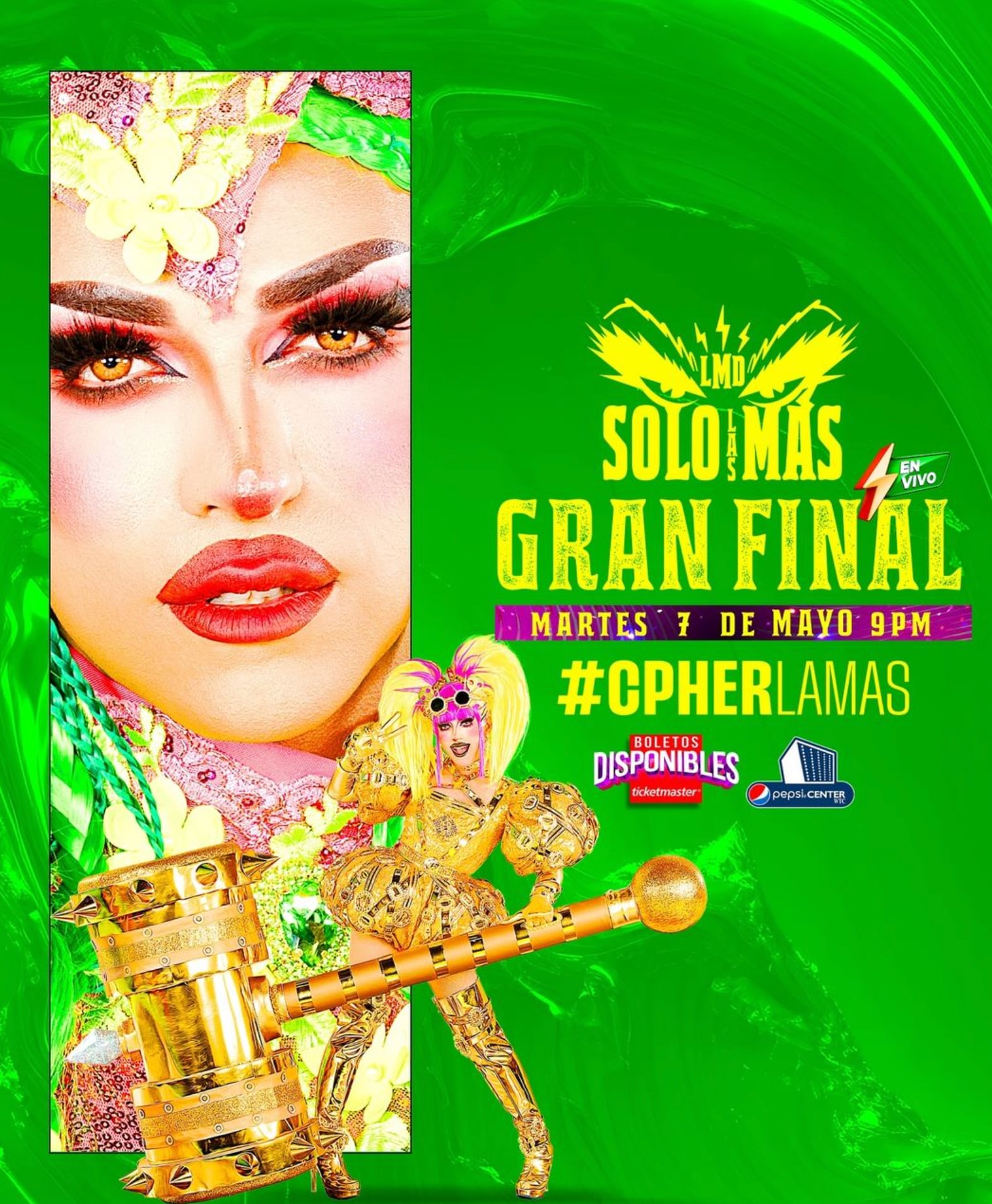 C-Pher es finalista de La Más Draga: Solo la Más