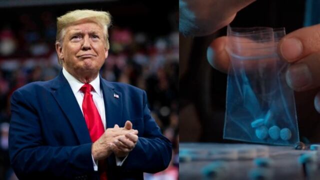 Donald Trump promueve campaña contra fentanilo del gobierno de México