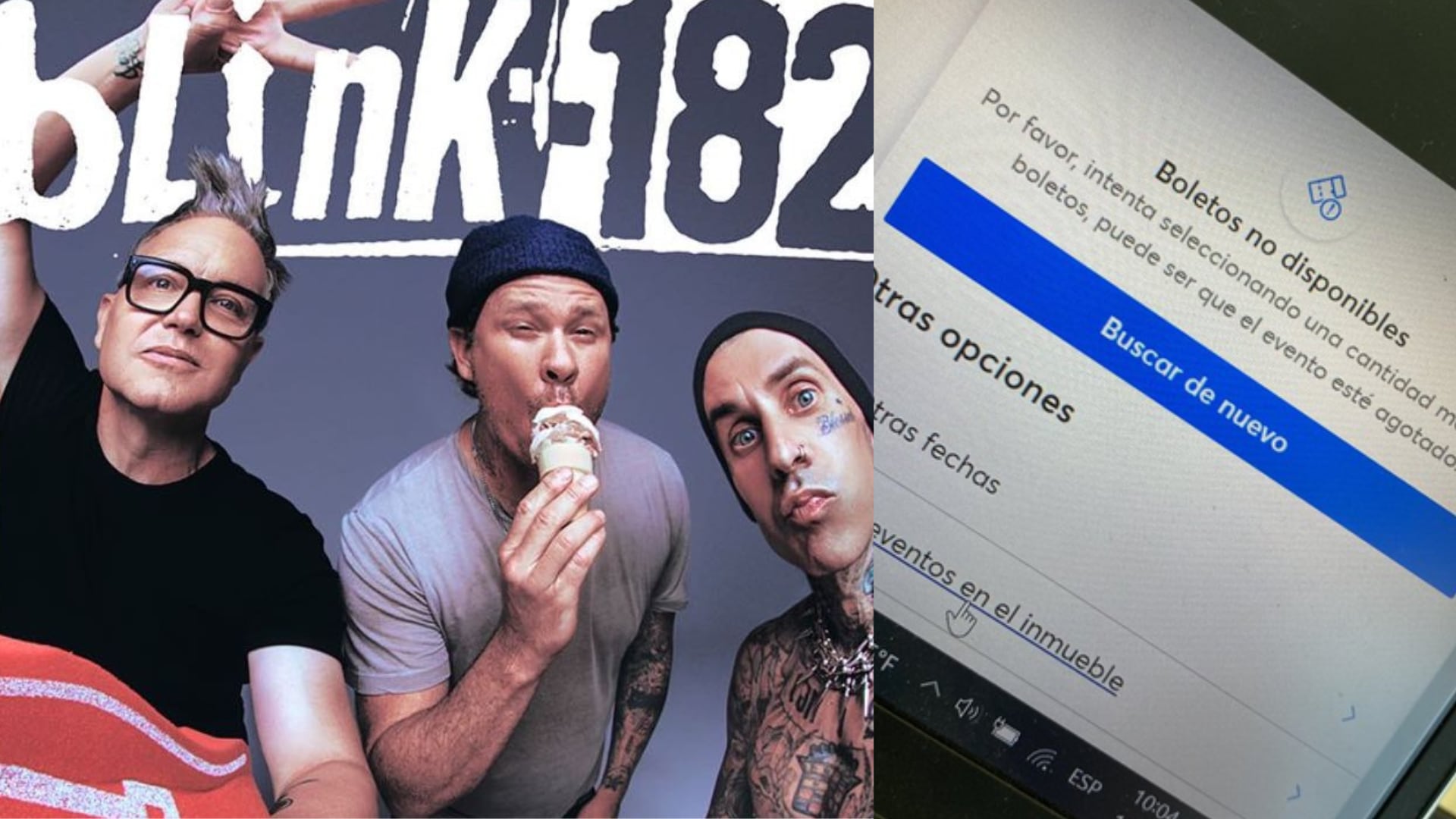 Blink 182; se agota la primera fase de boletos.