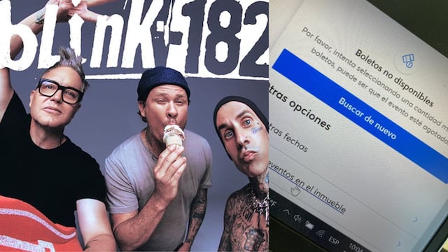 Blink 182; se agota la primera fase de boletos.
