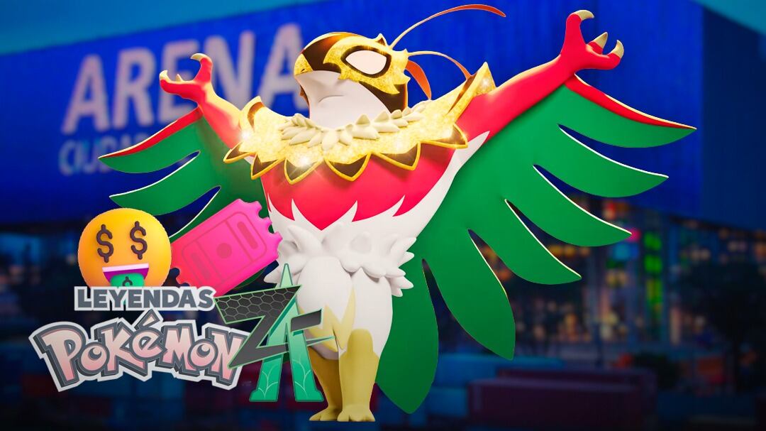 Mega Hawlucha protagoniza colaboración de Leyendas Pokémon: Z-A con CMLL; acá precio de boletos para evento en Arena México