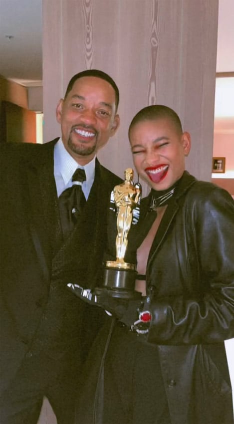 Will Smith y su hija Willow