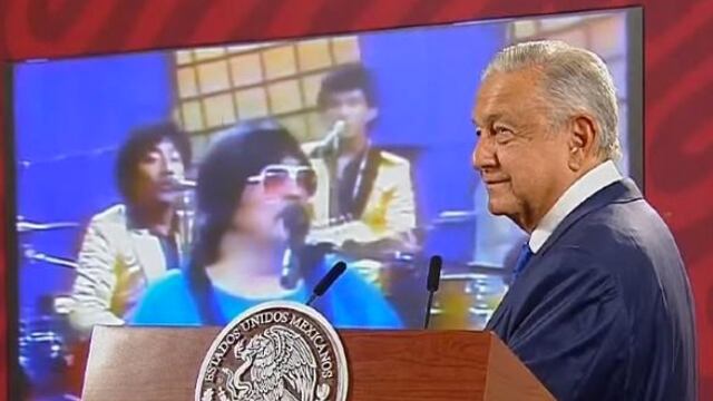 AMLO pone canción de Chico Che en su mañanera