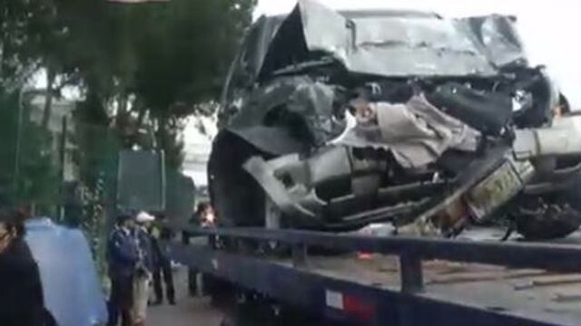 Primeras imágenes del accidente. Foto/@Foro_TV