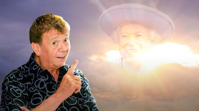 Chabelo y la reina Isabel II