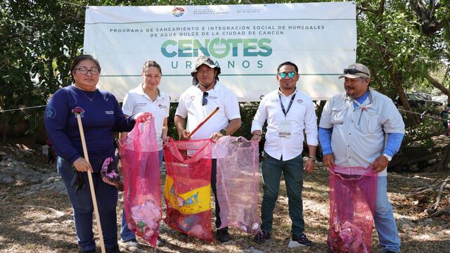 Ana Paty Peralta promueve cuidado del medio ambiente en Cancún