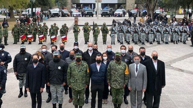 Luis Donaldo Colosio Riojas y autoridades militares