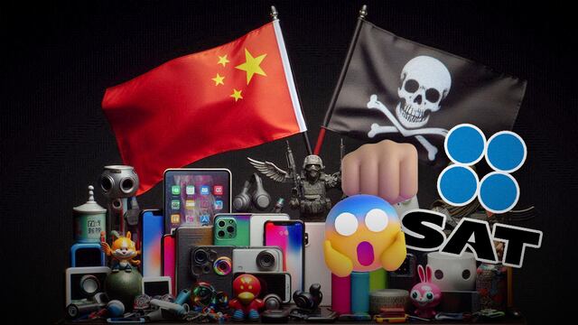SAT hace mega decomiso de mercancía de China