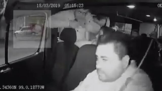 Los hechos ocurrieron el pasado lunes en la carretera México-Pachuca.