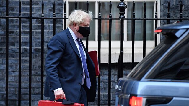 Boris Johnson, primer ministro del Reino Unido