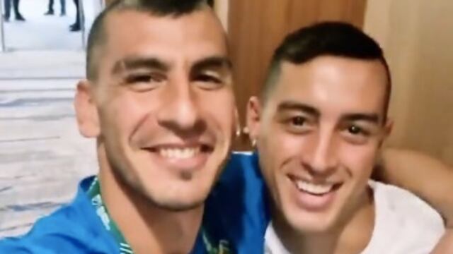 Nahuel Guzmán le dio el saludo que le debía a Rogelio Funes Mori