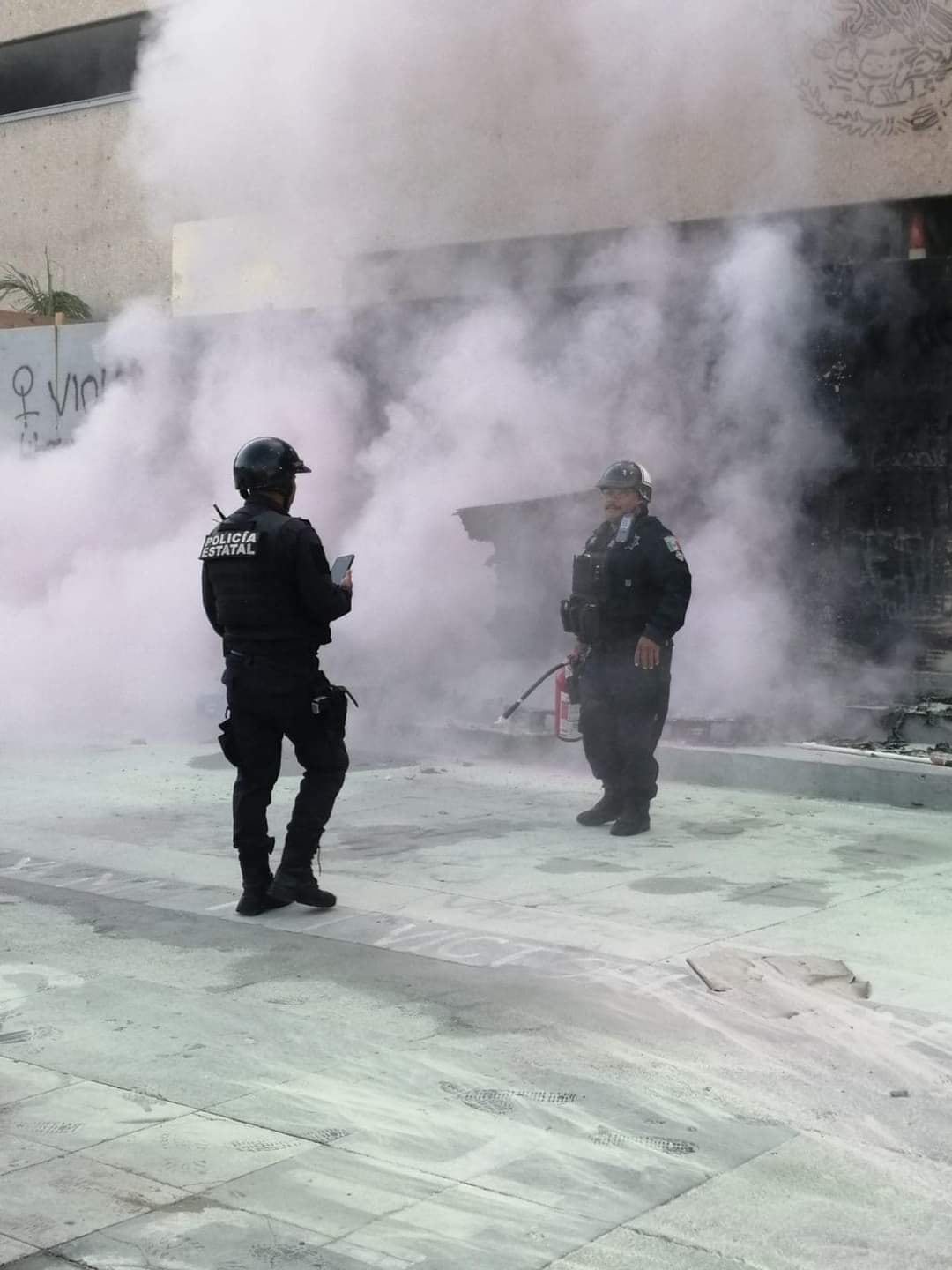 La FGR investiga actos vandálicos en Tuxtla Gutiérrez