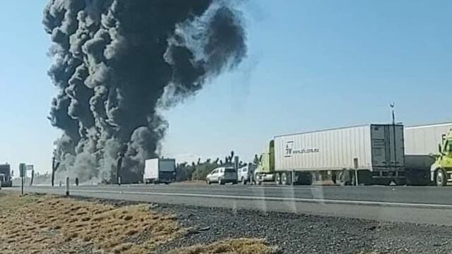 Carretera San Luis Potosí-Matehuala, cerrada