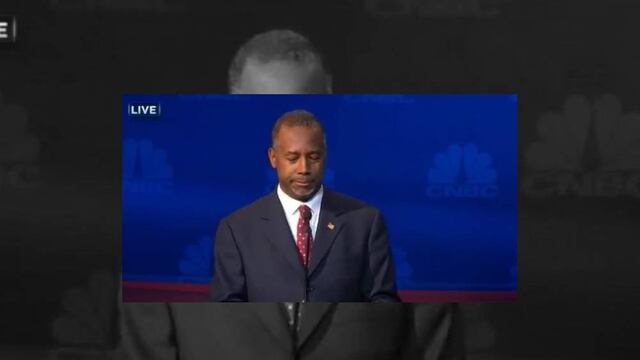 El cirujano Ben Carson señaló que considera que el matrimonio es una unión entre un hombre y una mujer, pero negó ser homofóbico.