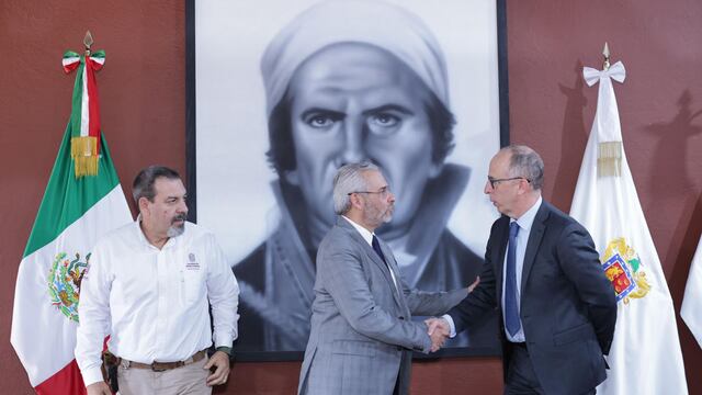 Alfredo Ramírez Bedolla y Daniel Wilkinson, de Climate Right