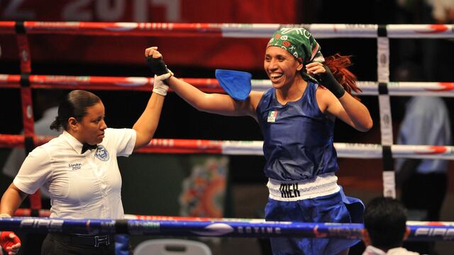 Alma Ibarra celebra una victoria