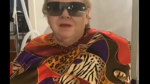 Paquita la del Barrio desde el hospital.