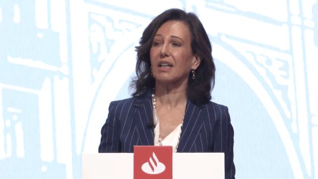 Ana Botín, presidenta del Banco Santander.