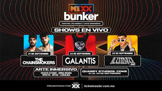 MIXX Bunker presentado por Dos Equis regresa con su segunda edición