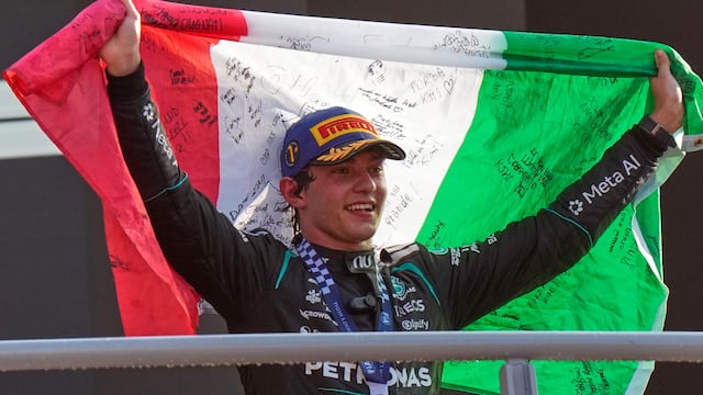 Kimi Antonelli gana el GP de Italia y hace historia