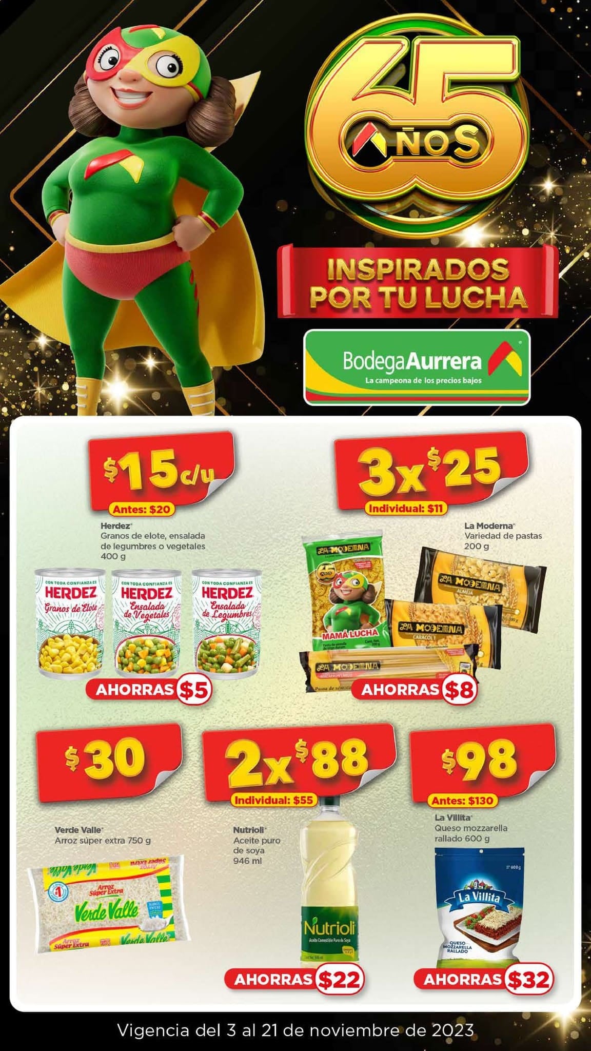 Estas son las ofertas y descuentos de Bodega Aurrerá del 8 al 21 de noviembre
