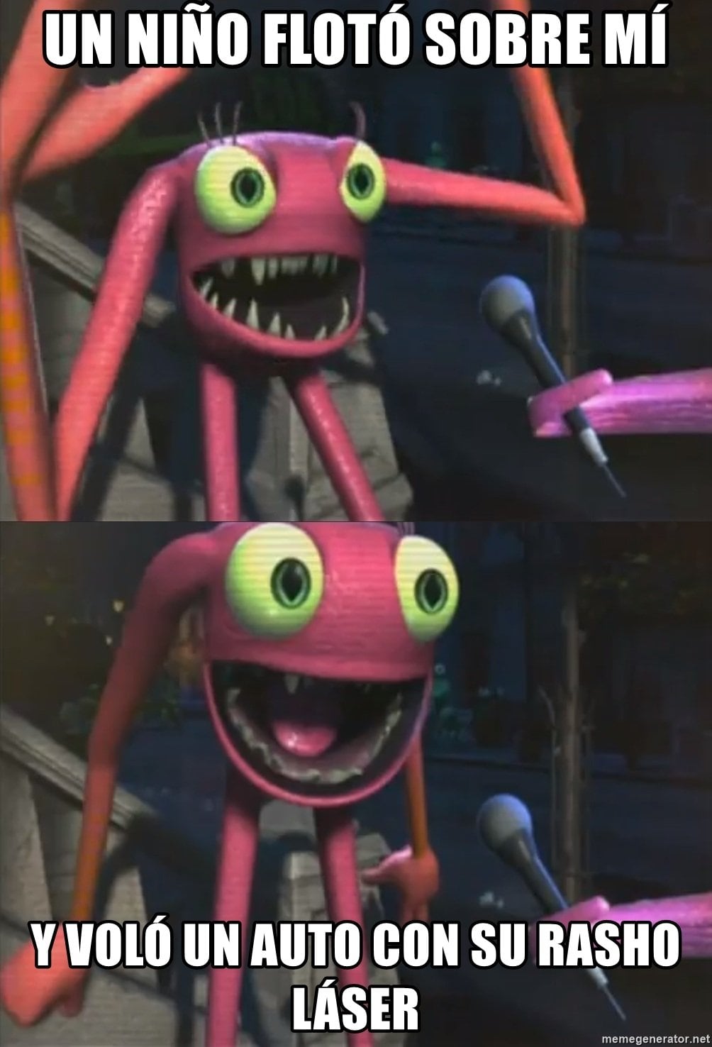 Memes de la caída del auto en La Salle