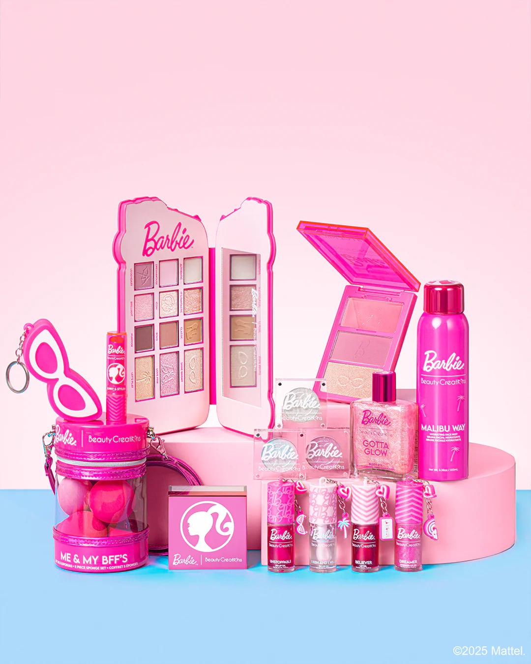 Esta es la colección de Barbie x Beauty Creations de maquillaje